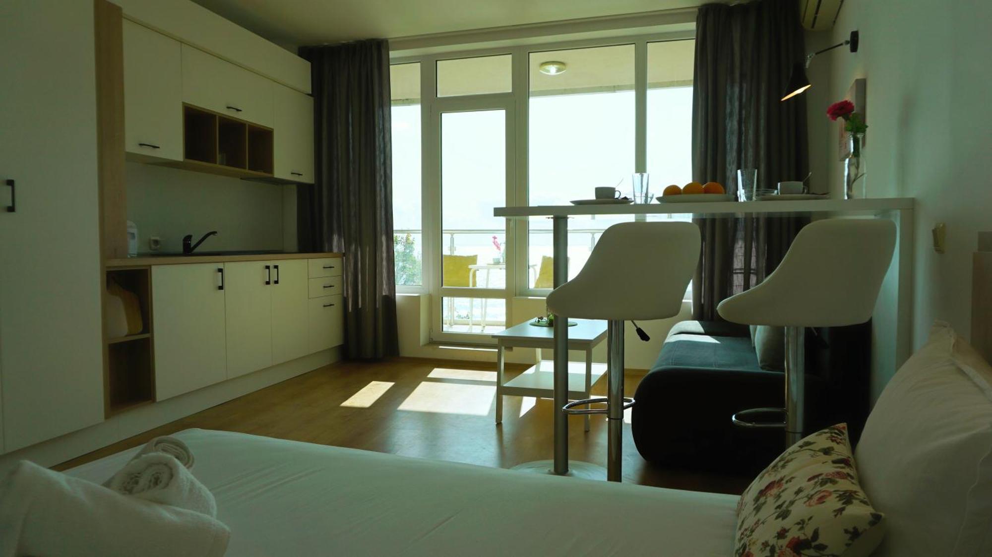 Плажни Апартаменти Силвър Бийч - Silver Beach Sea Apartments 比亚拉 客房 照片